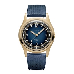 Baltic Hermetique Automatic Blue Dial Mens Watch hermbronzeblue