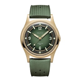 Baltic Hermetique Automatic Green Dial Mens Watch hermbronzegreen