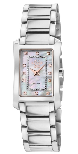 Gevril Luino Diamond Mother of Pearl Dial Ladies Watch 14600b