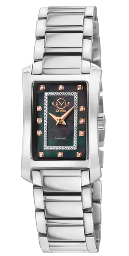 Gevril Luino Diamond Mother of Pearl Dial Ladies Watch 14601b
