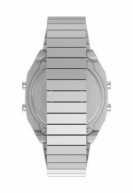 Цифровые часы Timex, серебристый tx154m03g-d11 | silver tone