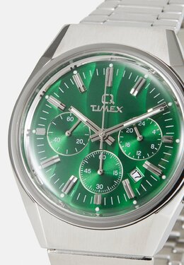 Часы с хронографом Timex, серебристый tx152m0lf-d11 | silver-coloured