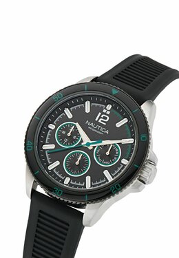 Часы с хронографом NCT WINDROSE Nautica, серебристый n0052m01k-d11 | silver tone