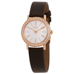 Piaget Altiplano Quartz Diamond White Dial Ladies Watch G0A44534