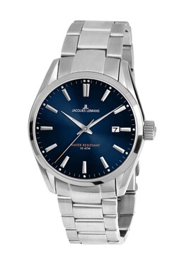 Мужские часы Дерби 1-1859G Jacques Lemans, серебро 4040662136873 | silber