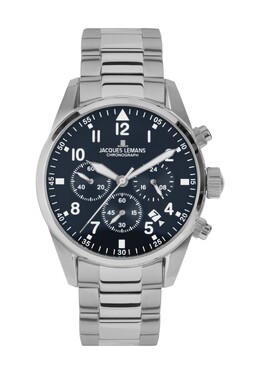 Мужской хронограф Jacques Lemans, цвет Silber Blau 4040662170563 | silber blau
