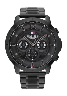 Мужские часы 1710494 Tommy Hilfiger, черный 7613272485234 | schwarz