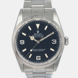 Rolex Explorer Stainless Steel Black Dial Automatic Mens Watch 14270