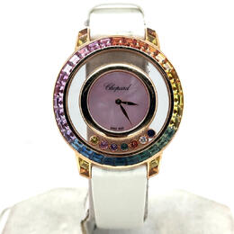 Pre-owned Chopard Happy Diamonds Icons Mother of Pearl Dial Ladies Watch 20a002-5901