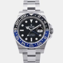 Rolex Black Ceramic GMT-Master II Automatic 1234567890, Men's Wristwatch - 40mm