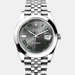 Men's Rolex Datejust Automatic Stainless Steel Wristwatch - Model: 1110834
