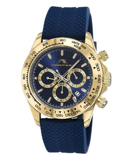 Мужские часы Preston с силиконовым ремешком 1034BPRR Porsamo Bleu 16204865 | blue