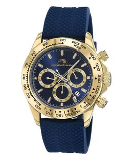 Мужские часы Preston с силиконовым ремешком 1034BPRR Porsamo Bleu 16204865 | blue