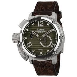 U-Boat Chimera Automatic Mens Watch 9604 Green Dial