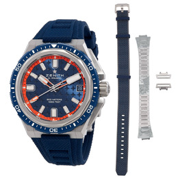 Zenith Defy Extreme Diver 42.5mm Automatic Blue Dial Watch Ref:95.9601.3620/51.I301