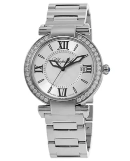 Chopard Imperiale 36mm Silver Dial Diamond Women's Watch 388532-3004