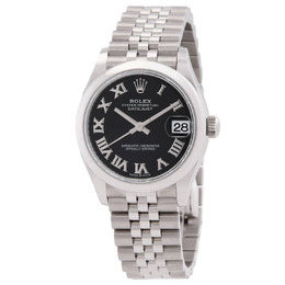 Rolex Datejust 31 Automatic Black Dial Ladies Watch - Article No. 278240BKRJ