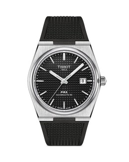 Часы Tissot PRX Powermatic 80, 40 мм, черный 4707065 | black
