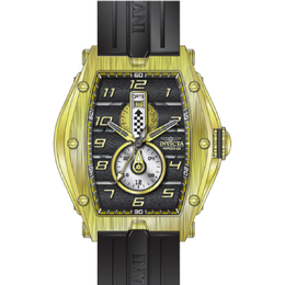 Invicta Racing GMT Quartz Black Dial Mens Watch 47386