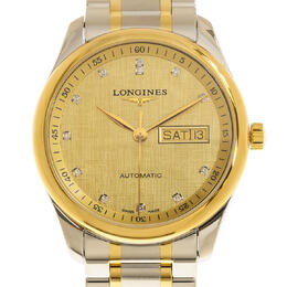 Longines Master Automatic Diamond Mens Watch l2.755.5.38.7