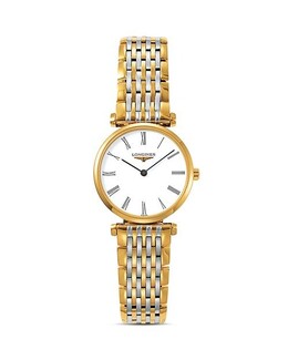 Часы La Grande Classique, 24 мм Longines, цвет White 1523409 | white/gold