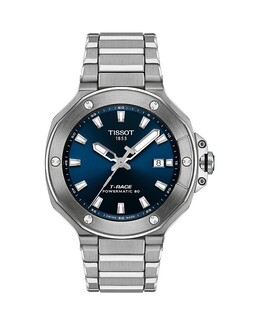 Часы Tissot T-Race Powermatic 80, 41 мм, синий 5182633 | blue/silver