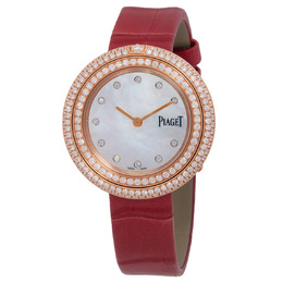 Piaget Possession Quartz Diamond White Mother of Pearl Dial Ladies Watch G0A45092