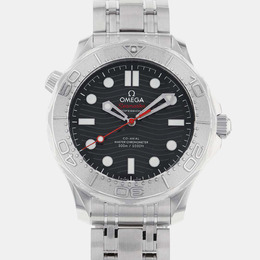 Omega Seamaster Ref.1121863 Black Stainless Steel Automatic Mens Watch 42mm