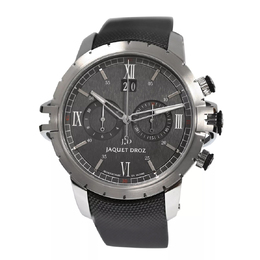 Jaquet Droz Grande Seconde Sw Chronograph Automatic Grey Dial Mens Watch j029530541