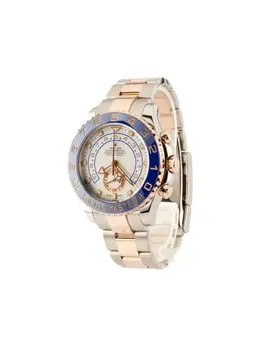 Pre-Owned Rolex Yacht-Master II Reference 27922935, 44mm White Gold and Rose Gold/Stainless Steel Bezel