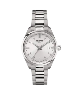 Женские часы PR100 из стали 34 мм серебристого цвета Tissot, серебряный 7611608313374 | plata