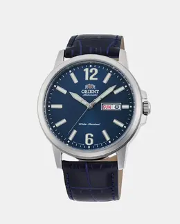 Orient Contemporary RA-AA0C05L19B Автоматические мужские часы с синим кожаным ремешком Orient, синий 4942715023423 | azul