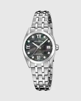C4703/G Парные женские часы из серебристой стали Candino, серебряный 8430622846441 | plata
