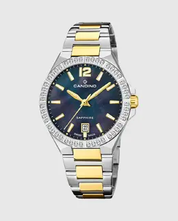 C4761/B Женские повседневные часы Lady в цвете сталь Candino, мультиколор 8430622846915 | multicolor