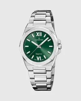 C4775/4 Женские часы Lady Elegance в серебристом стальном корпусе Candino, серебряный 8430622831782 | plata
