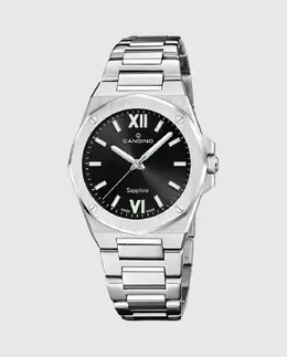 C4775/5 Женские часы Lady Elegance из серебристой стали Candino, серебряный 8430622831799 | plata