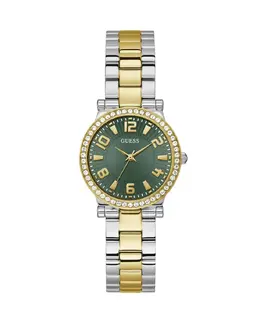 Женские часы Fawn GW0686L2 из стали с серебряным ремешком Guess, серебряный 91661540424 | plata
