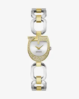 Женские часы Gia GW0683L6 из стали с двухцветным ремешком Guess, серебряный 91661546990 | plata