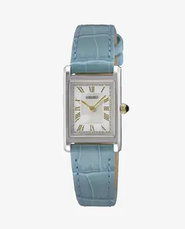 Женские часы SWR101P1 с кожаным и синим ремешком Seiko, синий 8434103516922 | azul