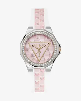 Женские часы Resort GW0834L2 с силиконовым и розовым ремешком Guess, розовый 91661547317 | rosa