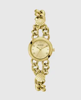 Женские часы Vienna GW0758L2 из стали и золотого ремешка Guess 91661543869 | oro