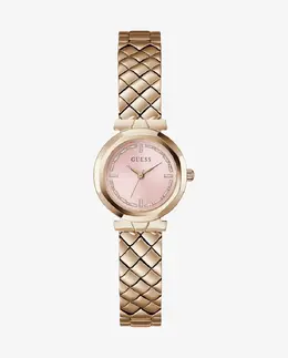Мини-слухи GW0839L3 женские часы из стали и розового золота на ремешке Guess, золото 91661547003 | oro