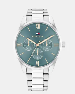 Camille 1782745 многофункциональные стальные женские часы Tommy Hilfiger, серебряный 7613272607407 | plata