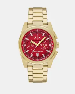 AX2863 Мужские часы-хронограф, золото, сталь Armani Exchange 4064092328400 | oro