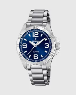 F20434/2 Специальные цены Мужские часы в серебристо-стальном корпусе Festina, серебряный 8430622736827 | plata