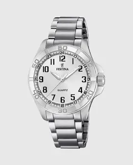 F20434/3 Специальные цены Мужские часы в серебристо-стальном корпусе Festina, серебряный 8430622736834 | plata