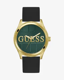 Мужские часы Reputation GW0887G2 с силиконовым и черным ремешком Guess, черный 91661564673 | negro