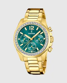 F20609/6 Женские часы Boyfriend Rainbow в корпусе из золотистой стали Festina, золото 8430622836008 | oro