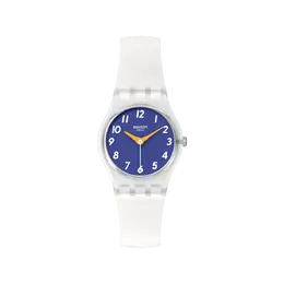 Часы The Gold Within You белого цвета с силиконовым ремешком Swatch, белый 7610522875241 | blanco