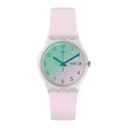Часы Ultrarose с белым силиконовым ремешком Swatch, белый 7610522800601 | blanco
